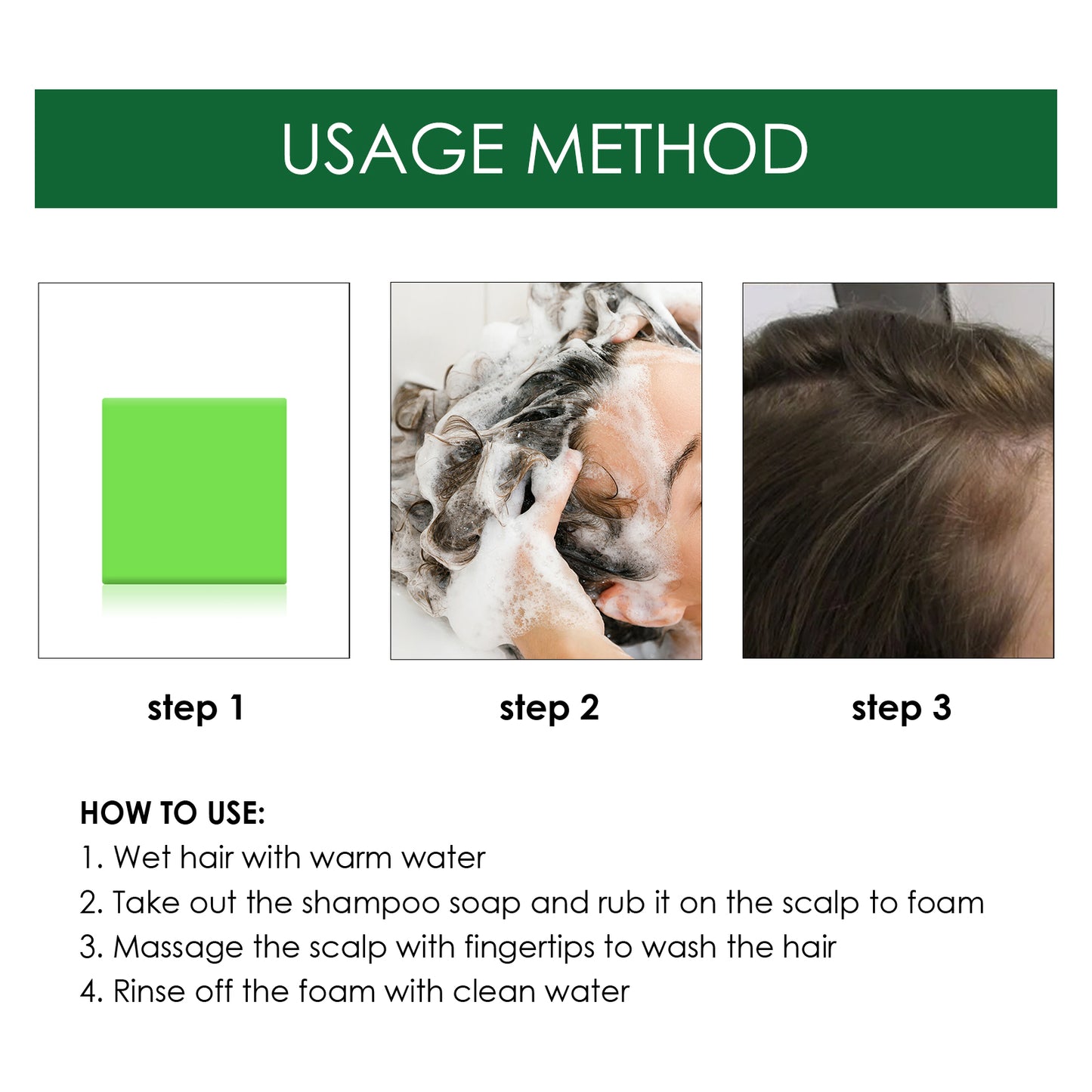 Rosemary Dense Shampoo Cleanses Scalp