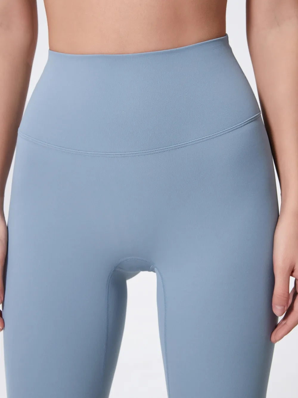 High Rise Wide Waistband Active Shorts