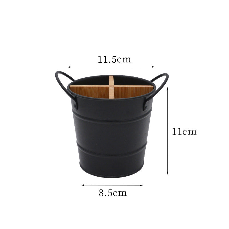 Household With Separated Drain Chopsticks Tube Multi-Functional Plastic Chopsticks Cage Storage Box Kitchen Rack Chopsticks Barrel