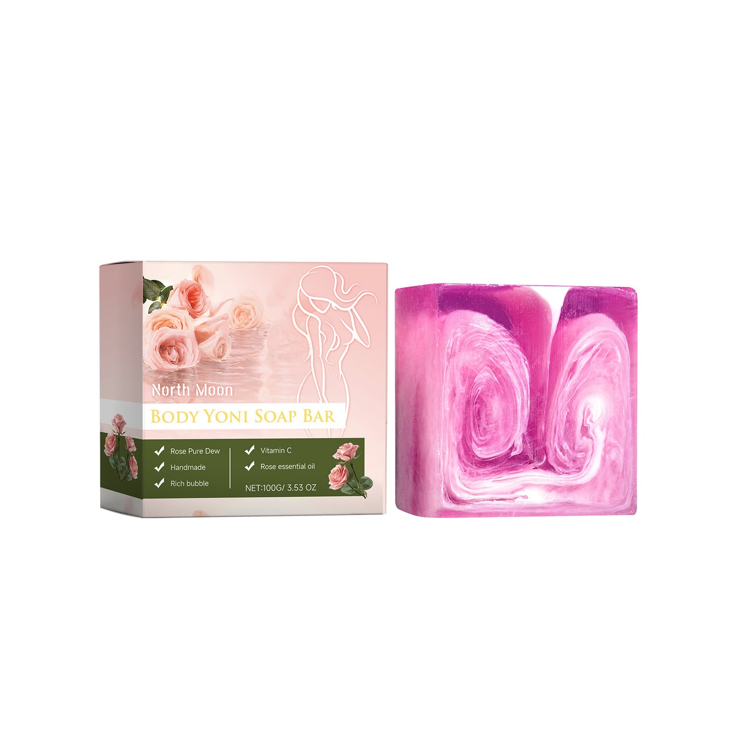 Women's Skin Care Soap, Women's Body Cleansing, Moisturizing And Nourishing Skin Care Soap