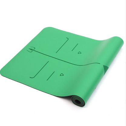 Natural rubber yoga mat PU professional non-slip yoga studio dedicated fitness mat male beginner yoga thickened