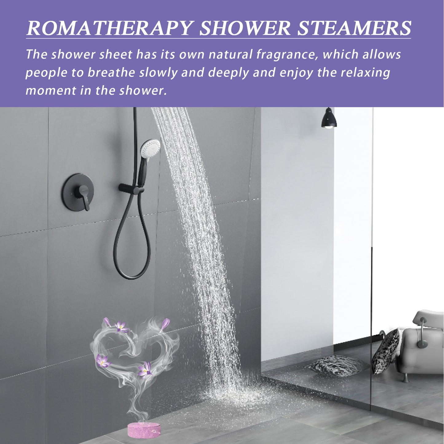 Scented Shower Tablets, Body Cleansing And Moisturizing Skin Care Bathroom Home Bath Bath Cleansing Tablets