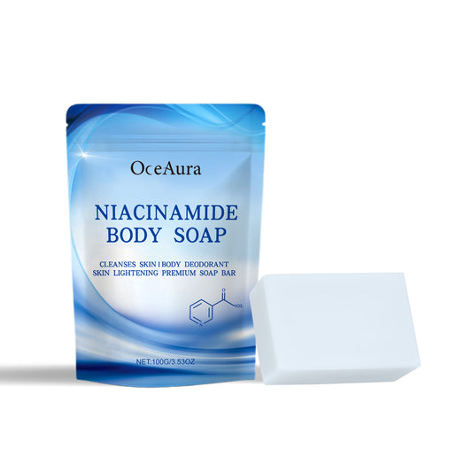 Niacinamide Soap Gently Cleans And Moisturizes Skin, Brightening, Silky, And Refreshing Body Soap