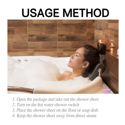 Scented Shower Tablets, Body Cleansing And Moisturizing Skin Care Bathroom Home Bath Bath Cleansing Tablets