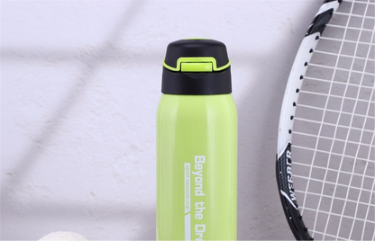 Outdoor sports kettle with handle portable thermos cup anti-fall mountaineering water cup home vacuum cup